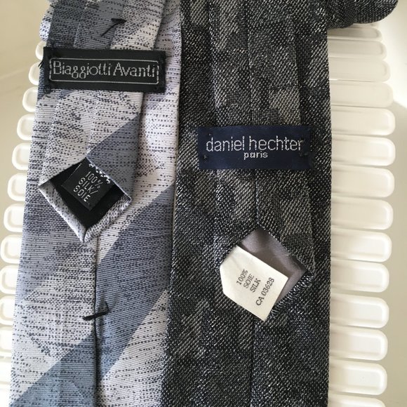 Stylish pair of Men's Silk Ties - Picture 2 of 3